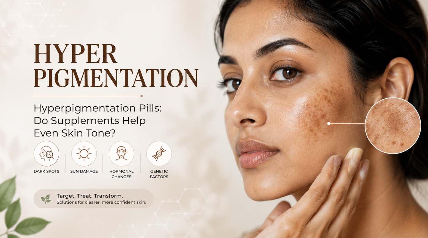 Hyperpigmentation Pills: Do Supplements Help Even Skin Tone?