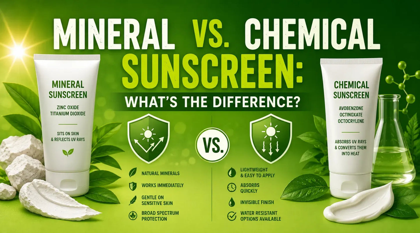 Mineral vs. Chemical Sunscreen
