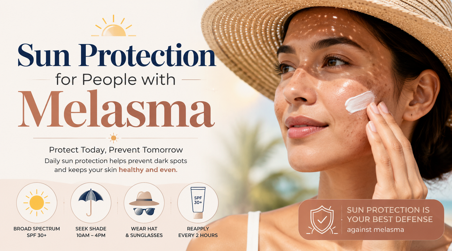 Sun Protection for People with Melasma