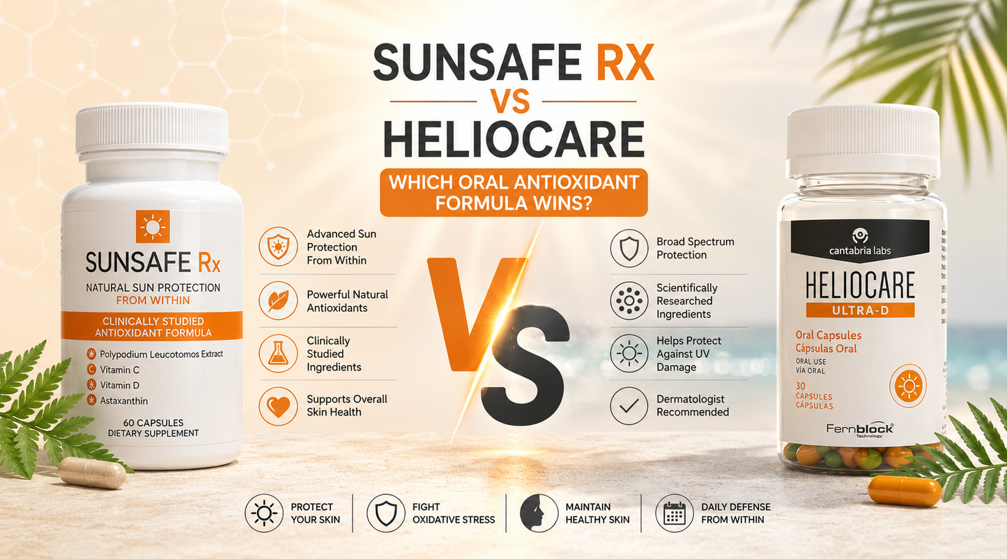 Sunsafe Rx vs Heliocare