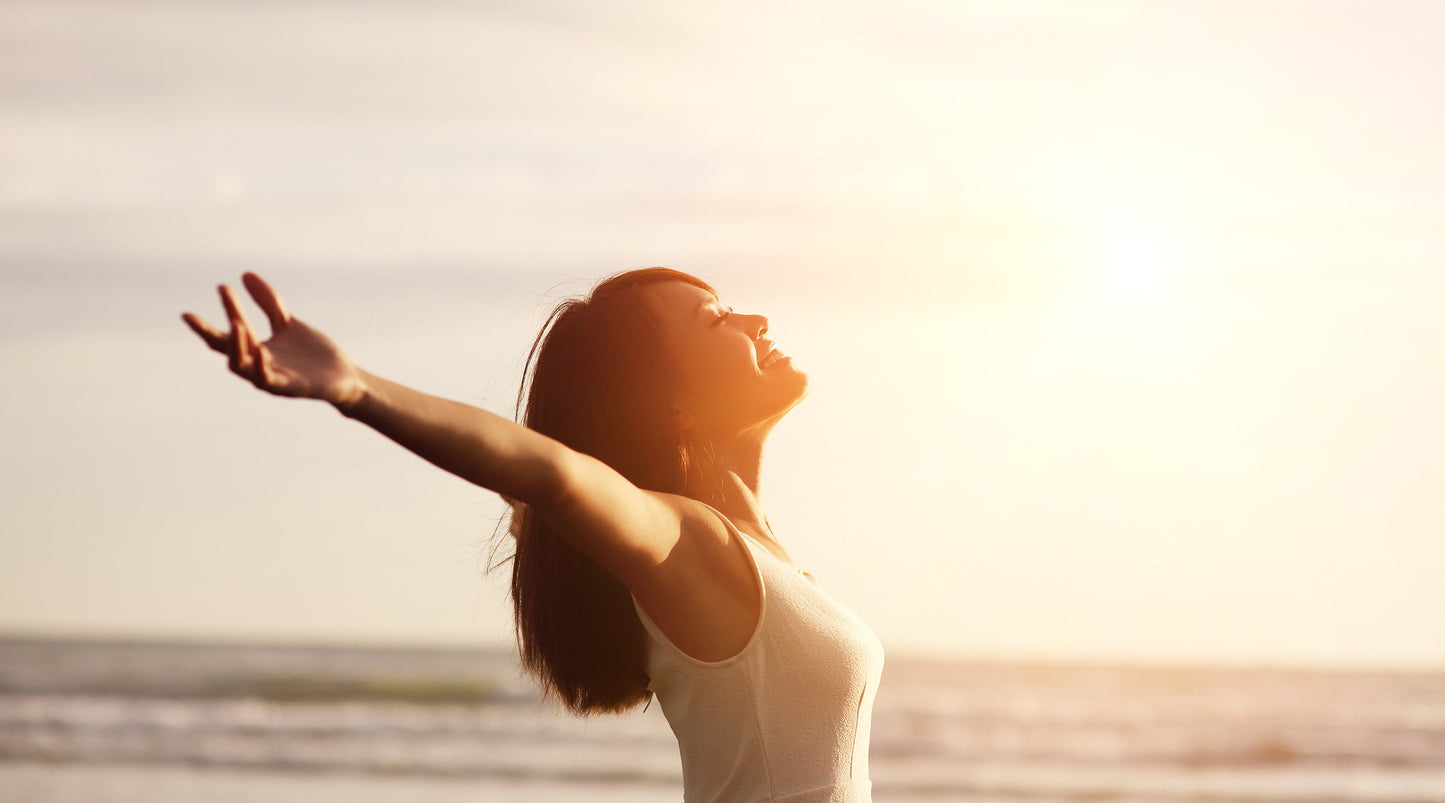 Woman Making Vitamin D In The Sun