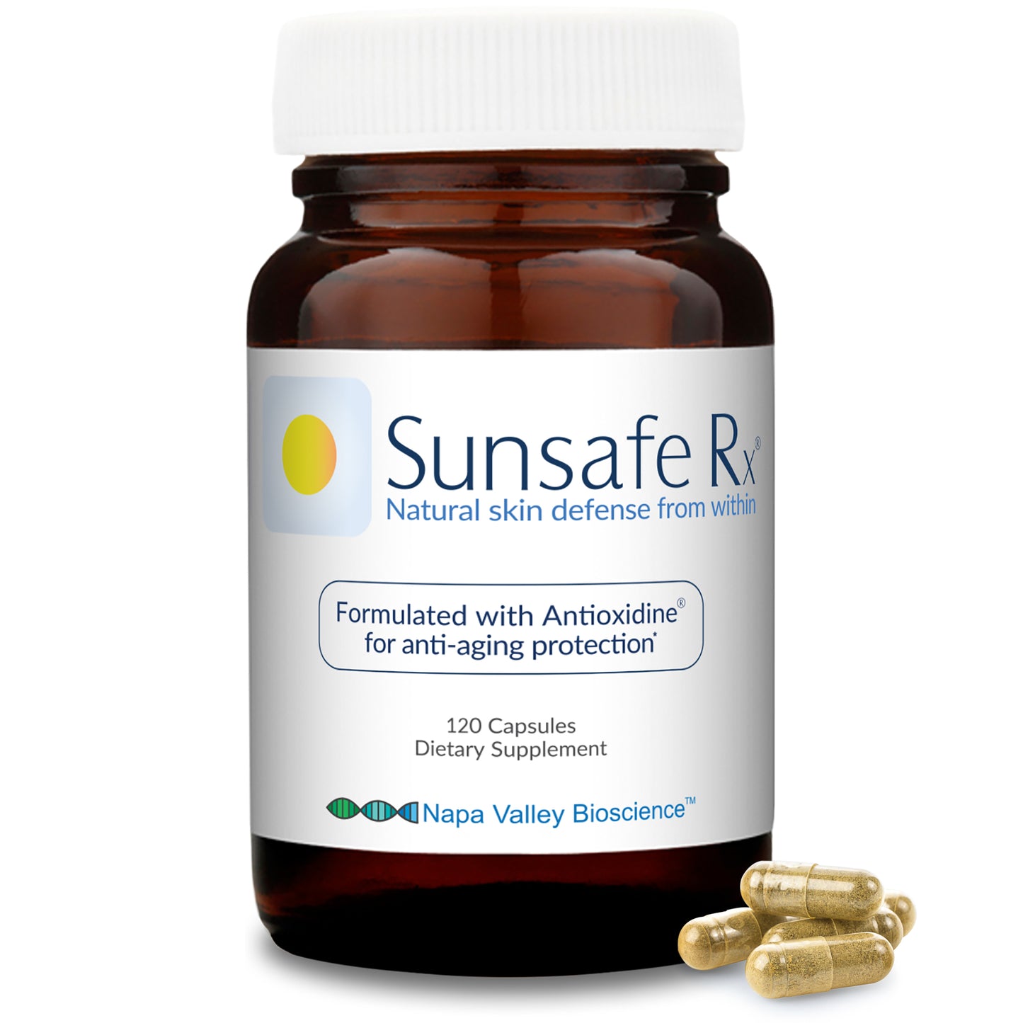 
                  
                    Sunsafe Rx: Natural Anti-Aging Protection
                  
                
