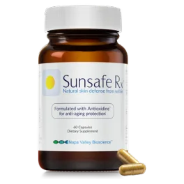 Sunsafe Rx bottle, 60 capsules